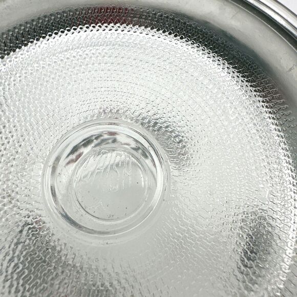 Vintage Crisa Glass Pitcher w/ 5 Glasses HOLLY'S & BERRIES - Picture 7 of 13